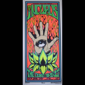 Incubus screen printed poster-0